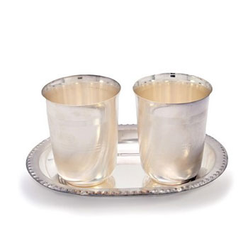 Brass Glass set