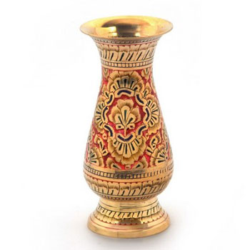 Colorful Meenakari Vase