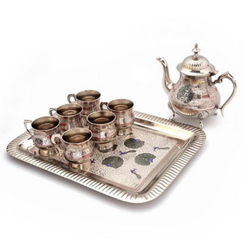 Brass Tea Set